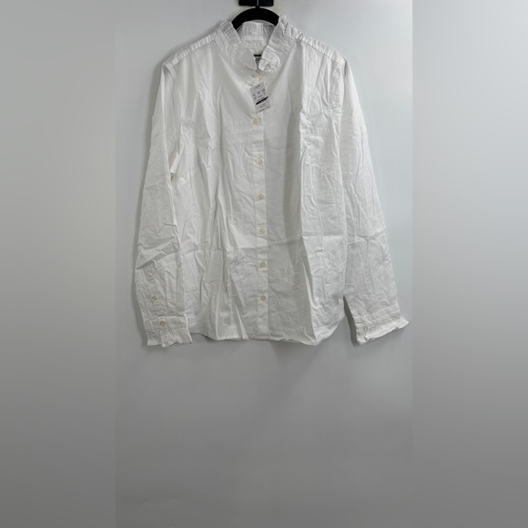 J.Crew Ruffle button-up top - Picture 7 of 8